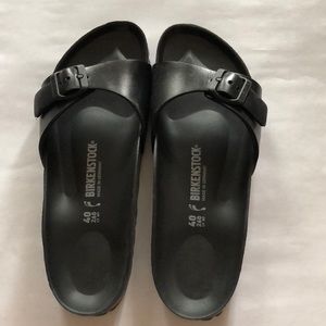 Birkenstock black Madrid sandals size 40